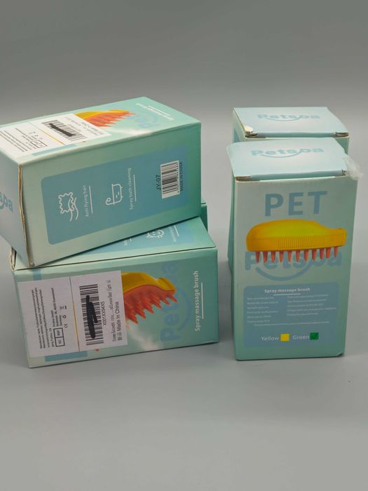 PetSpa спрей масажна четка за домашни любимци – презареждаема (USB)