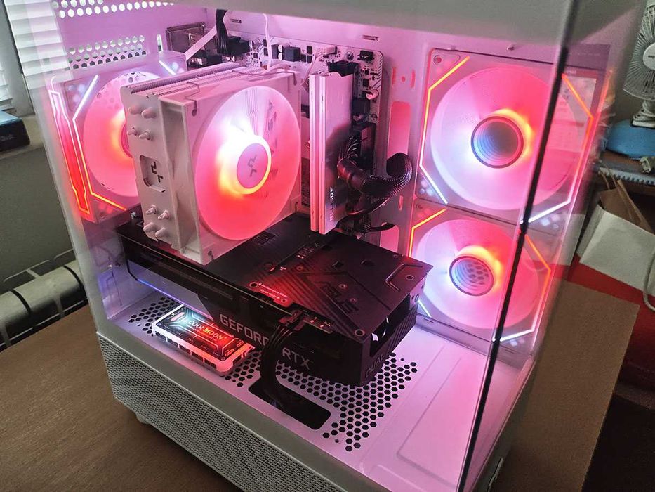 Геймърски компютър, Rtx 3060Ti, Ryzen 5600x, 32gb Ram, 1tb Nvme ssd