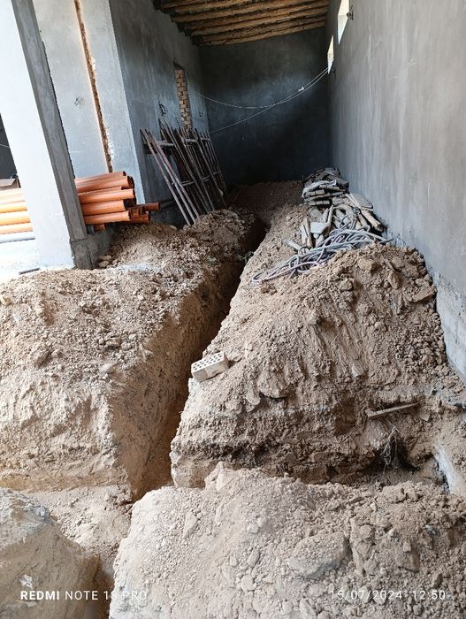 Kanalizatsiya qazish траншайа казиш yama o‘ra hizmati