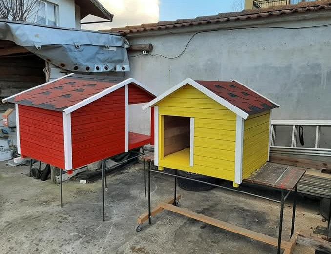 Кучешка къща кучешка колиба