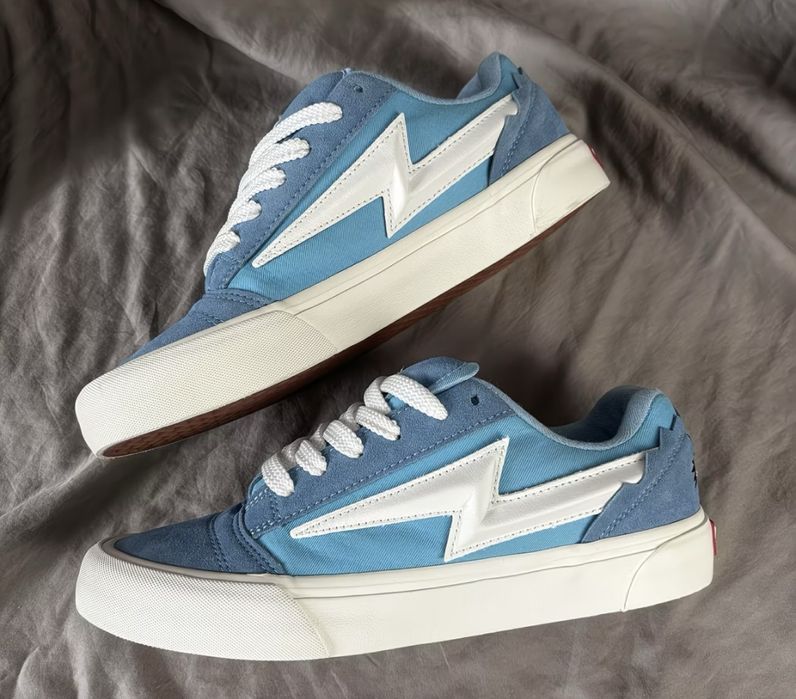 Vans knu skool голубые