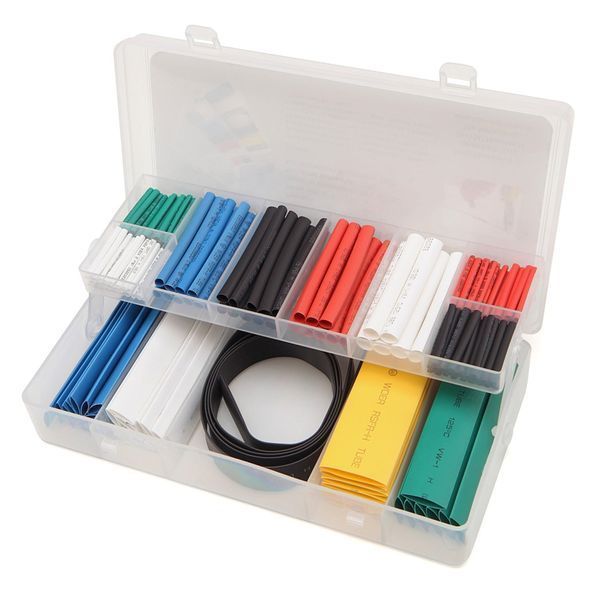 Комплект термосвиваеми шлаухи за кабели, 171 части