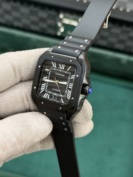 Cartier Santos Large Black