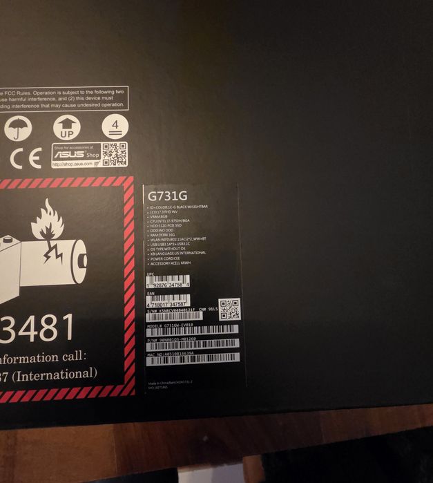 Latop ASUS ROG STRIX G731GW-EV010 + Rucsac laptop Asus Rog