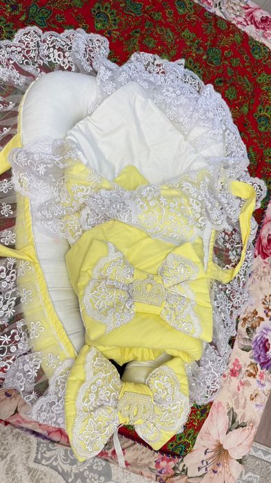 Продам детскую кроватку и конверт