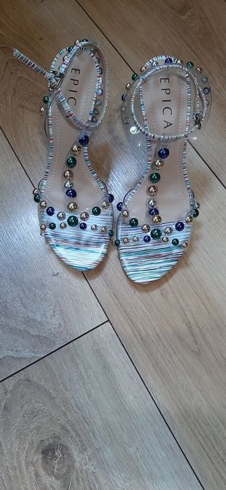 Sandale Epica piele si pvc