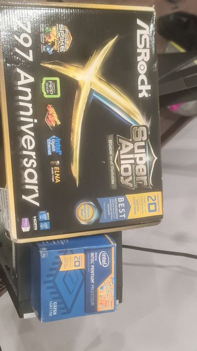 Настолен компютър Asrock Z97 Anniversary/Intel G3258/8GB/250GB SSD