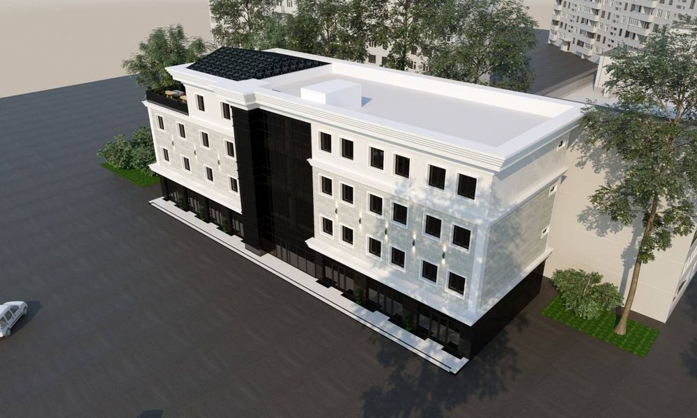 Продается коробка вдоль дороги под гостиницу,клинику,офис