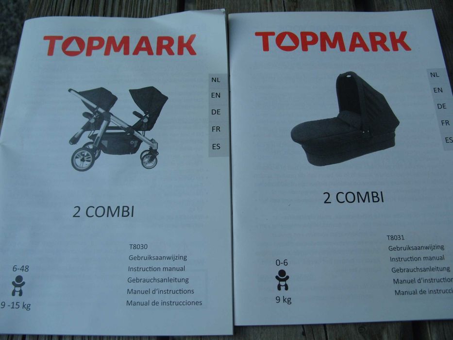 Количка за близнаци TOPMARK NL 2 Combi Duo Buggy