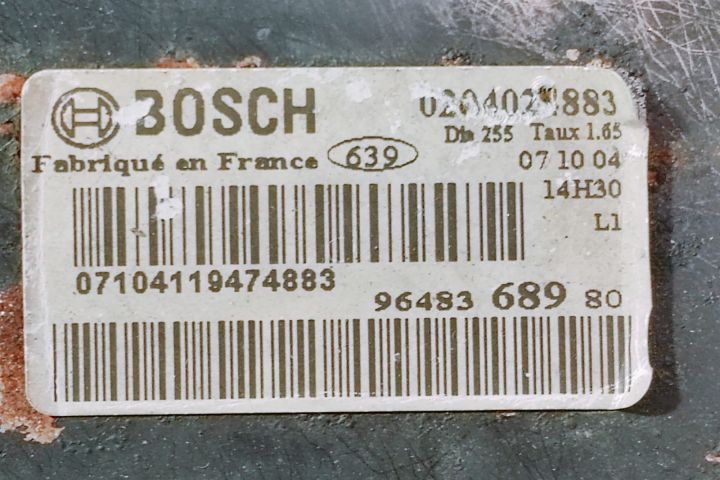 Tulumba servofrana cu pompa centrala 9648368980 Peugeot 307 prima gen