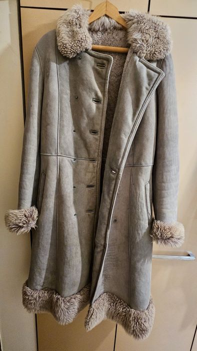 Автентичен винтидж кожух от кожа