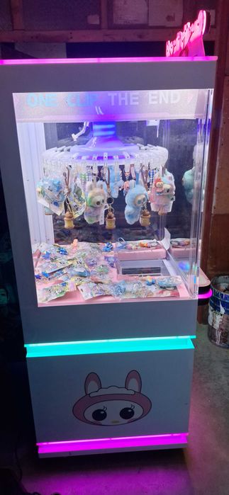 pink date кранче автомат колелото на късмета щипка голяма