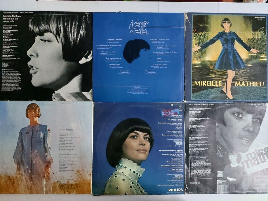 mireille mathieu vinil