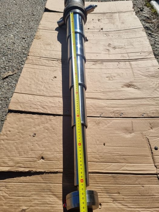 Cilindru hidraulic ridicare basculare remorca 5 tone 5 trepte 275x1235