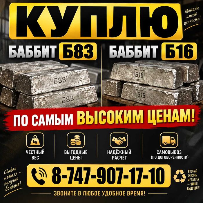 Баббит Б16 и Б83
