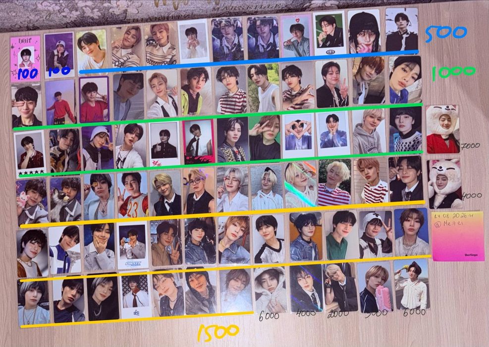 Карты Stray Kids unit