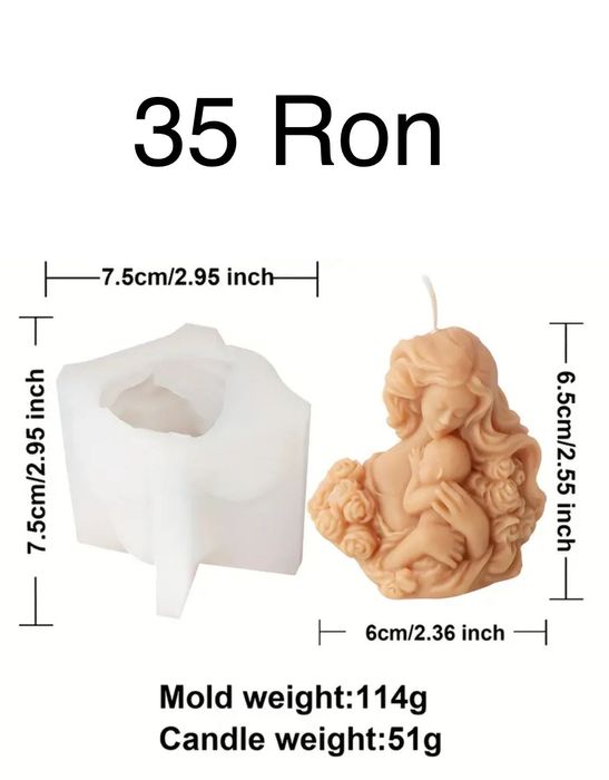 Matrițe pentru rășină epoxidica și lumânări