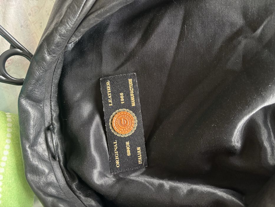 Дълго кожено яке от истинска кожа