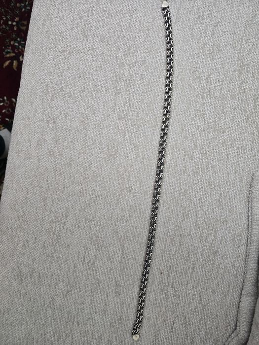 Продам серебрянную мужскую цепь