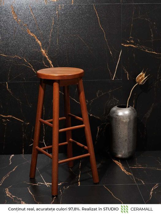 Gresie 8029 60x120 Black Gliter