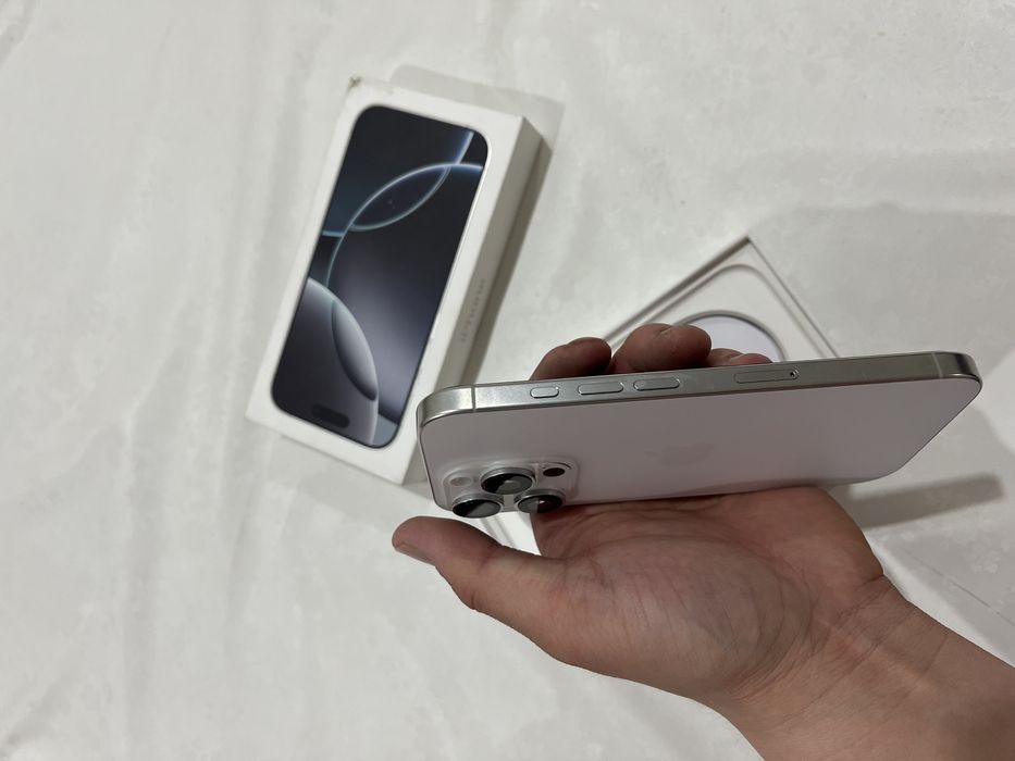 Iphone 16 pro, кепілдікпен