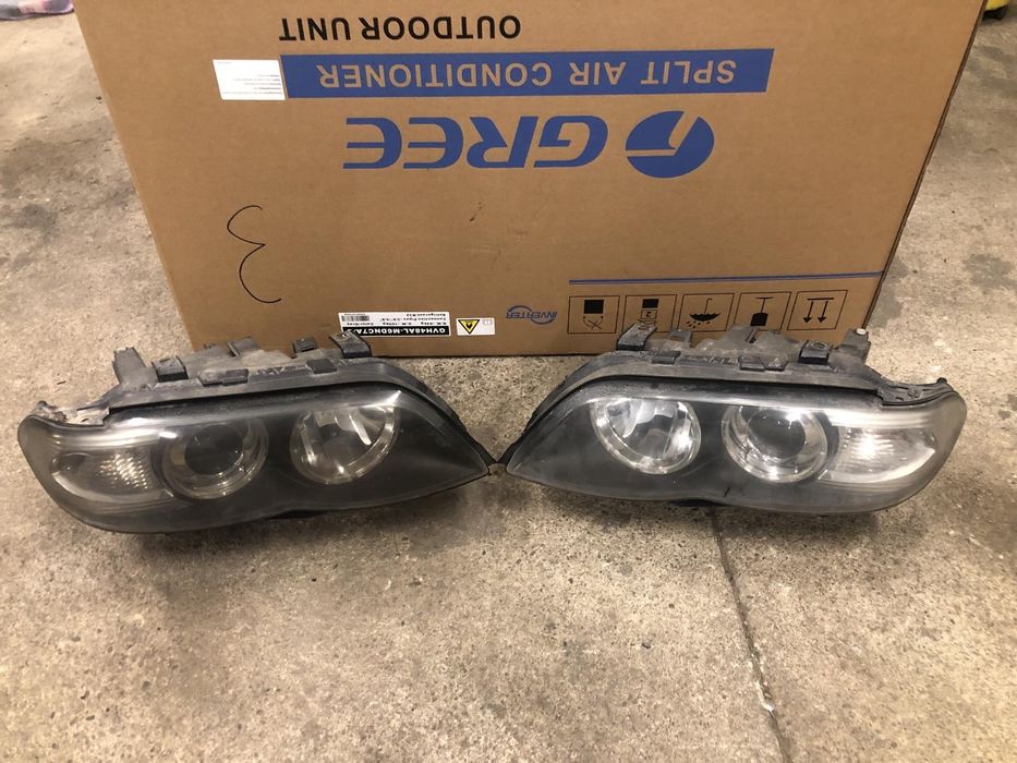 Фарове за бмв х5 е53 фейслифт  н7