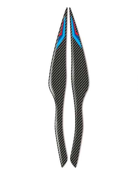 Carbon стикери вежди на фарове два варианта : BMW E90