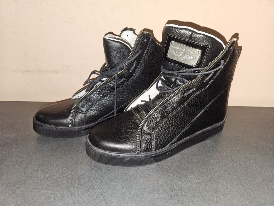 Ghete Alessandro Biaggio Piele Naturala Premium 39 EU / 6 UK