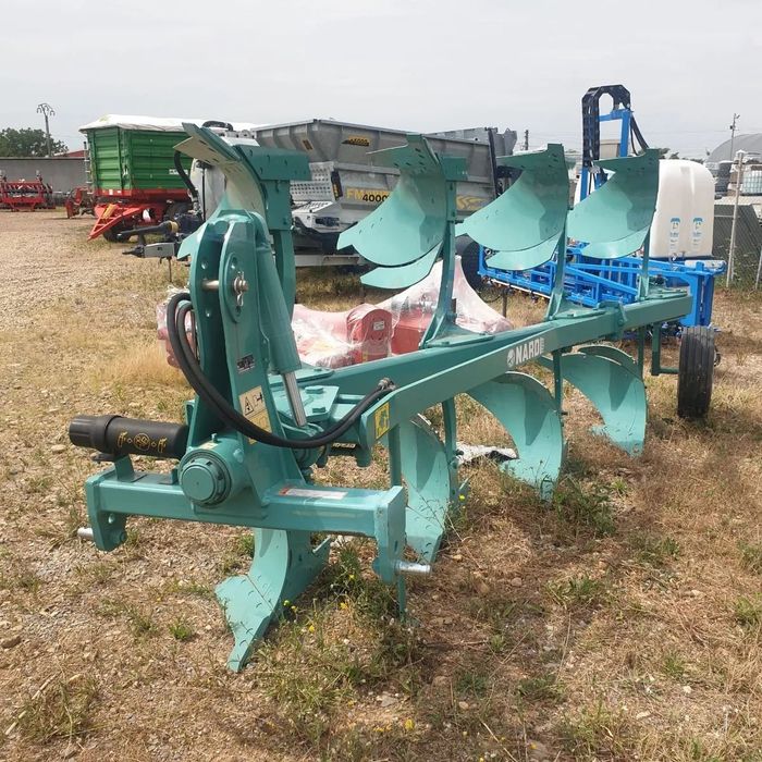 Nardi Plug reversibil hidraulic, Nardi, model NX10E, 4 brazde, 85-115 CP, produs nou, matricola 2020, stoc Ploiesti