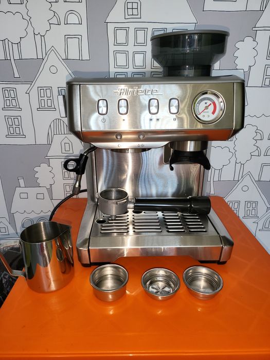 Кафемашина с вградена мелачка Ariete 1313 Metal 15 Bar