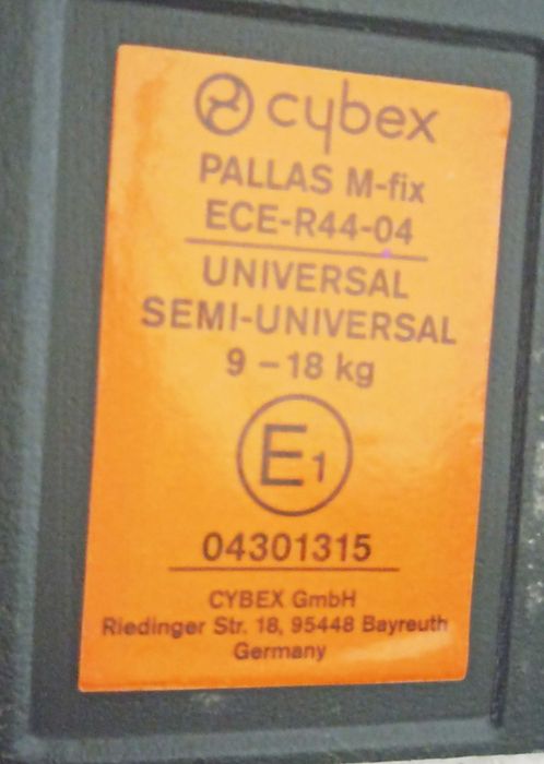 Легендарное Автокресло Cybex Palas M-fix. Бесплатная доставка Алматы!
