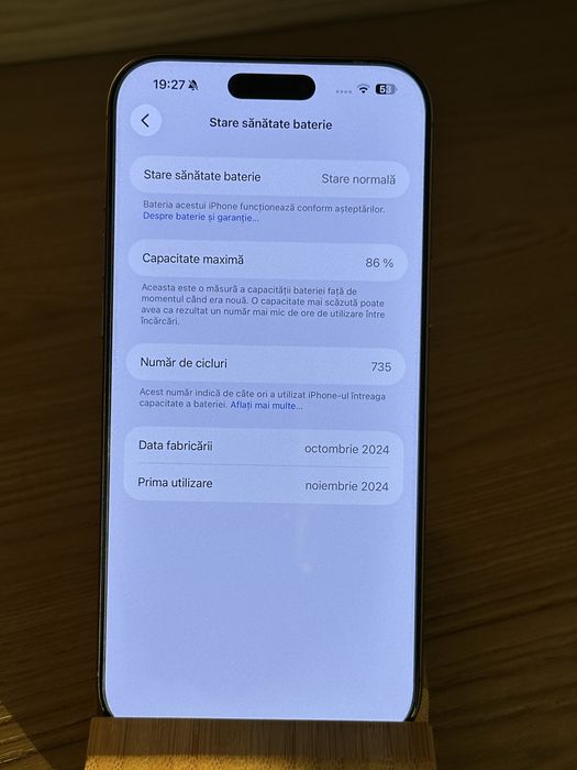 iPhone 16 Pro Max, gold , ca nou