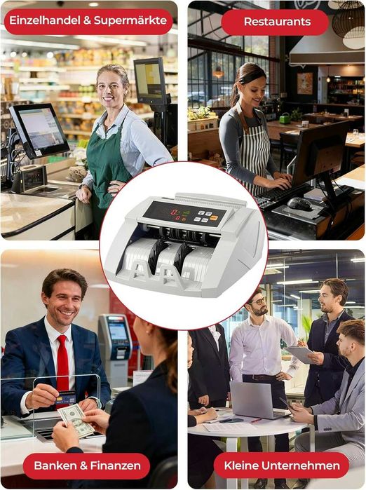 FOHERE Машина за броене на пари с UV/MG/IR