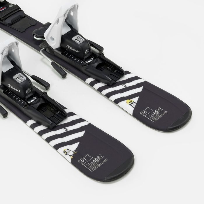 Schiuri cu legături Boost 500 Negru-Alb Copii - (SecondHand) Decathlon