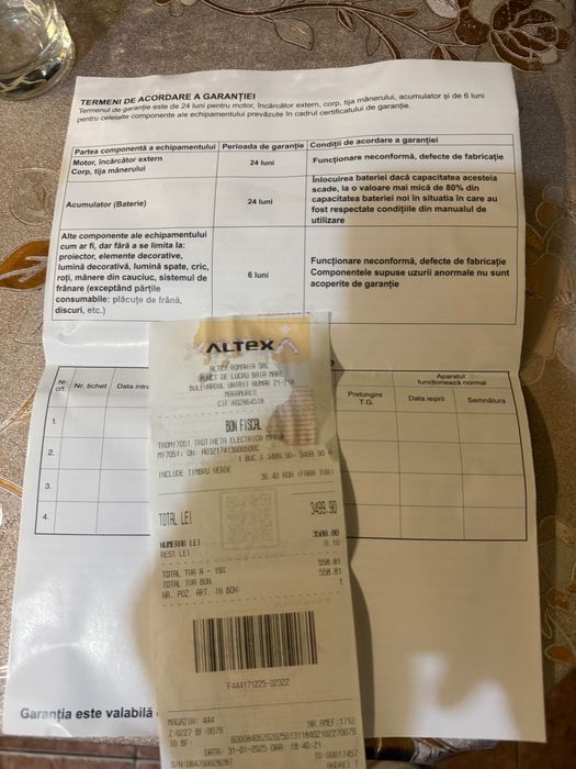 Trotinetă Electrică Myria