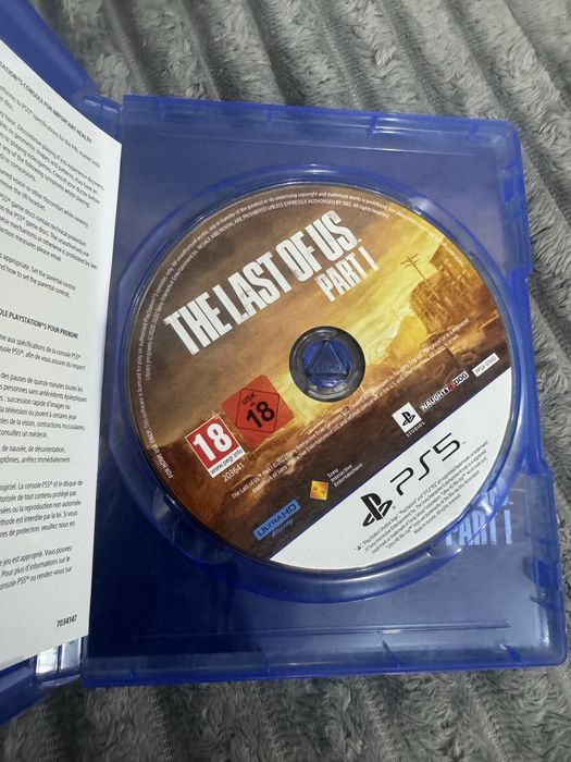 The last of us Remake Ps5 диск