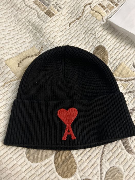 AMI Paris Ami de Coeur Beanie
