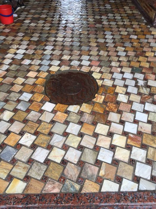 Чистка неолита, гранита, мрамора, травертина