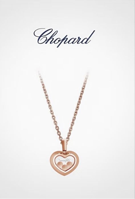 Колие ново Chopard happy diamonds
