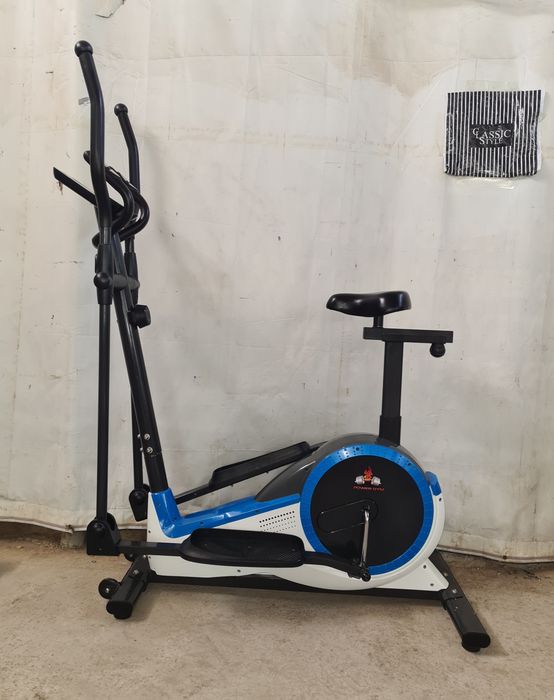 Велотренажёр + лыжи элипс "POWER-GYM"