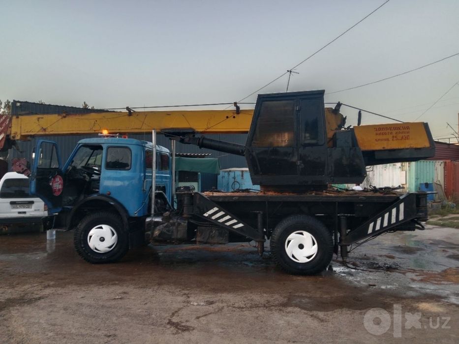 Maz avto kran маз кран 1990 йил