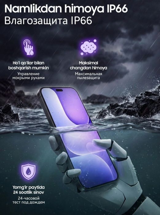 HONOR 600 lite 5G zarbalarga chidamli smartfon