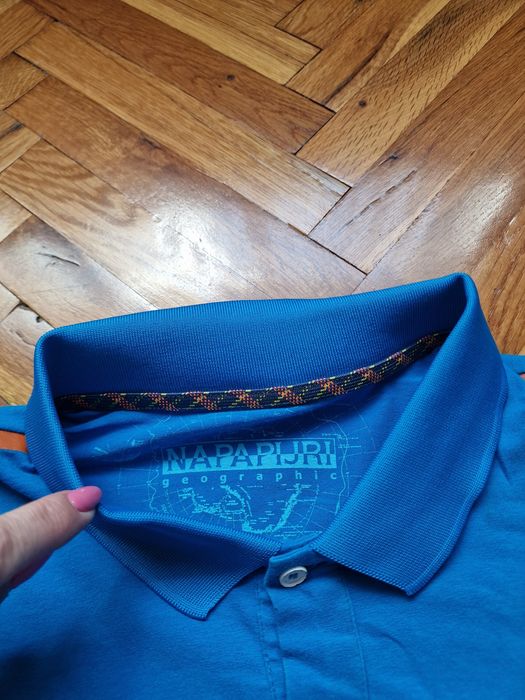 Страхотна мъжка тениска NAPAPIJRI размер 2XL / XL