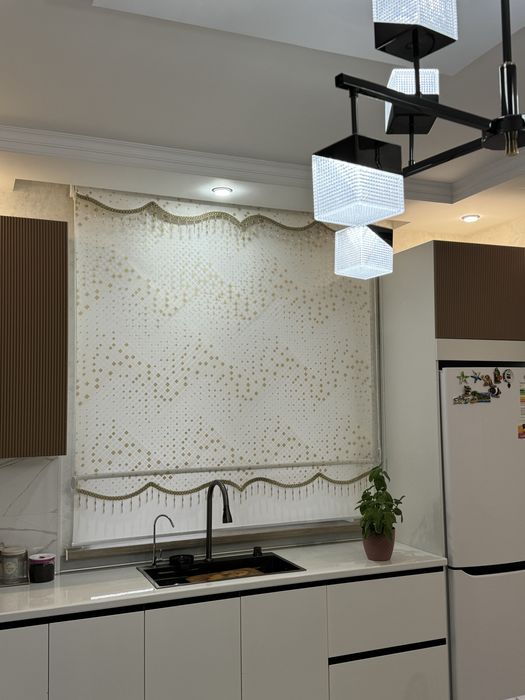 Жалюзи двойные дует ролл шторы день и ночь с установкой