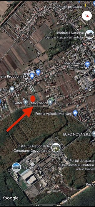 Teren intravilan de vanzare - Magurele, Ilfov