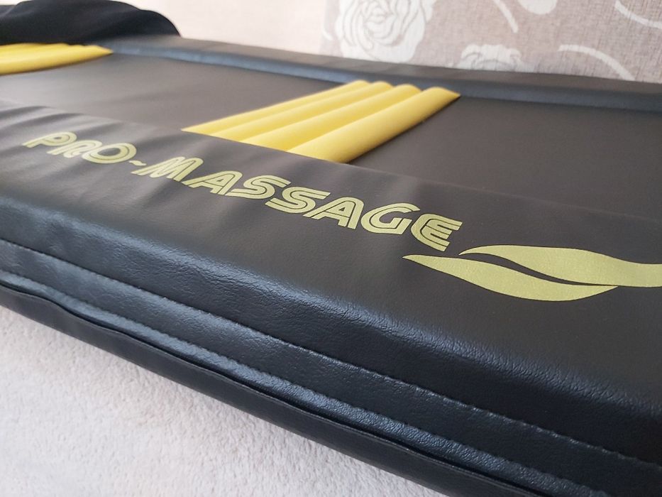 Saltea vibromasaj profesionala 10 motoare 5 zone incalzire perna husa