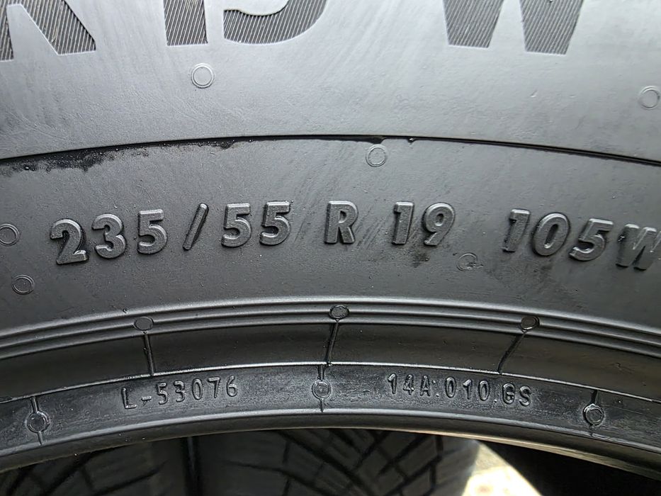 Vând patru anvelope de iarna continental 255 50 19/ 235 55 19 / 2724