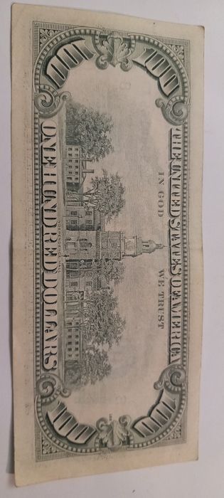 Bancnotă de Colecție 100 Dollars USA Seria 1990 H29984165A