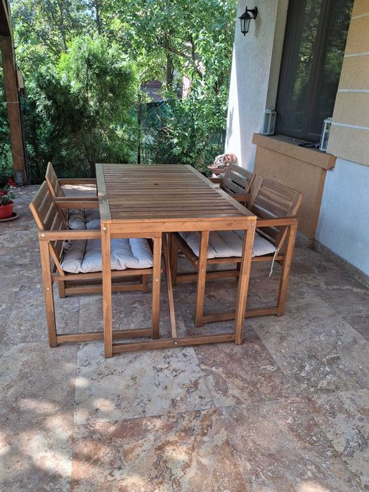 Masa si 4 scaune gradina