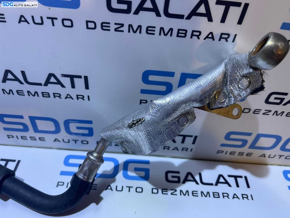 Furtun Conducta Retur Apa Racire Turbo Turbina Turbosuflanta Skoda Octavia 2 1.8 TSI BZB CDAA CDAB 2004 - 2013 Cod 06J121492C [D0435]